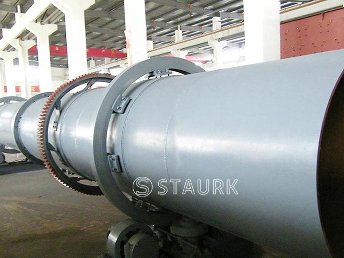 China Silver ore rotary dryer, Silver mining powder concentrates rotary dryer plant