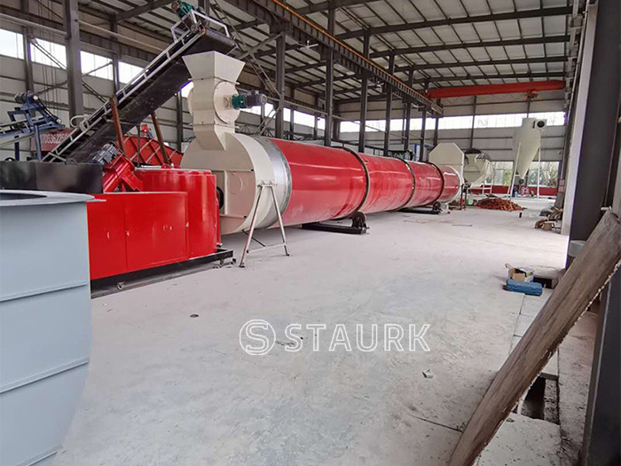 China Silver ore rotary dryer, Silver mining powder concentrates rotary dryer plant