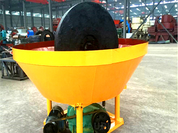China gold wet pan mill factory price grinding ore machine