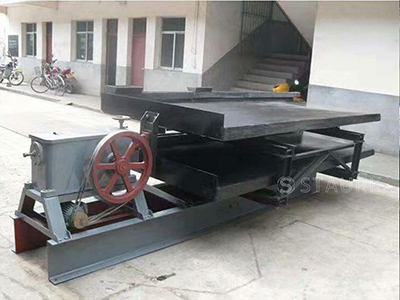 China bed 2 three level layer shaker shaking table factory