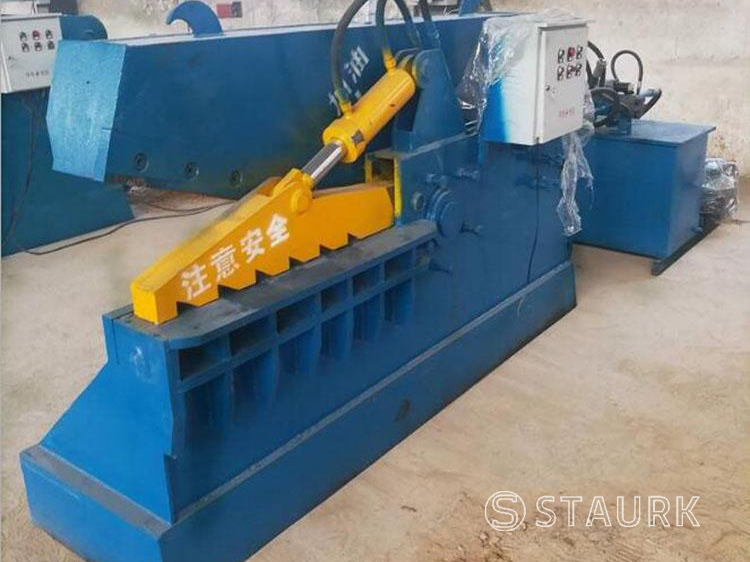 China metal scrab steel cutting Shearing machine crocodile shears factory