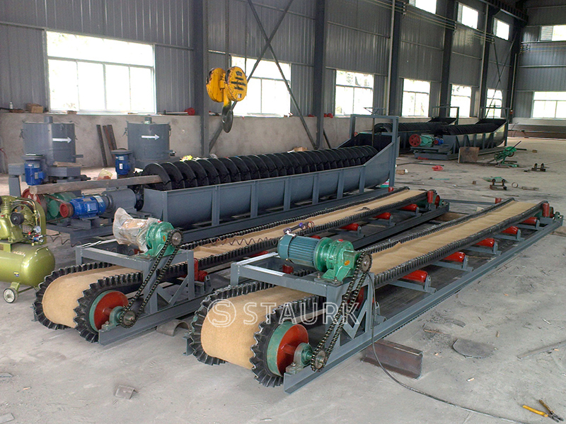 China belt chute blanket for tin tungsten ore ect