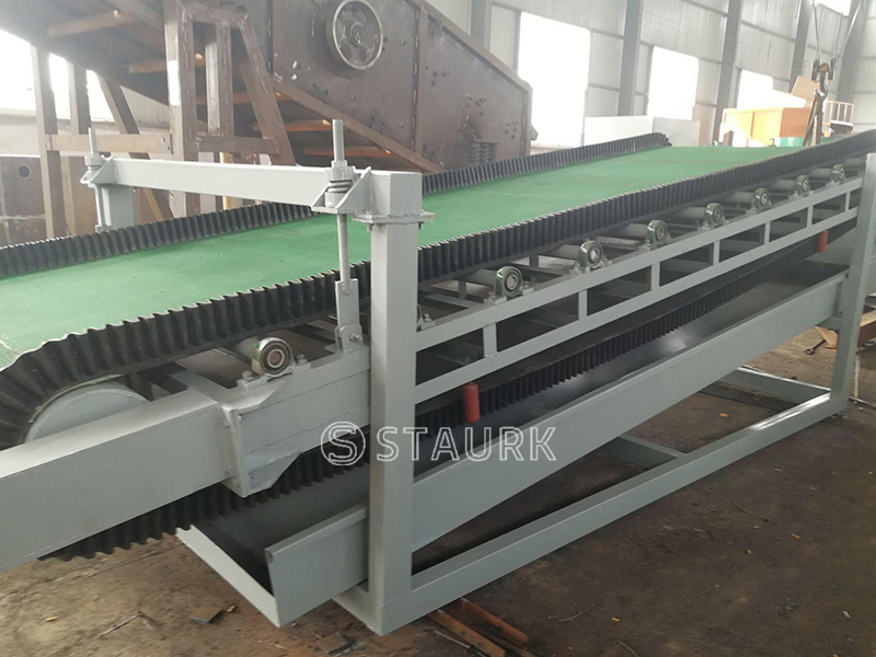 China belt chute blanket for tin tungsten ore ect