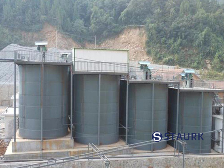 Gold leaching tank : Agitation process extraction mining by China