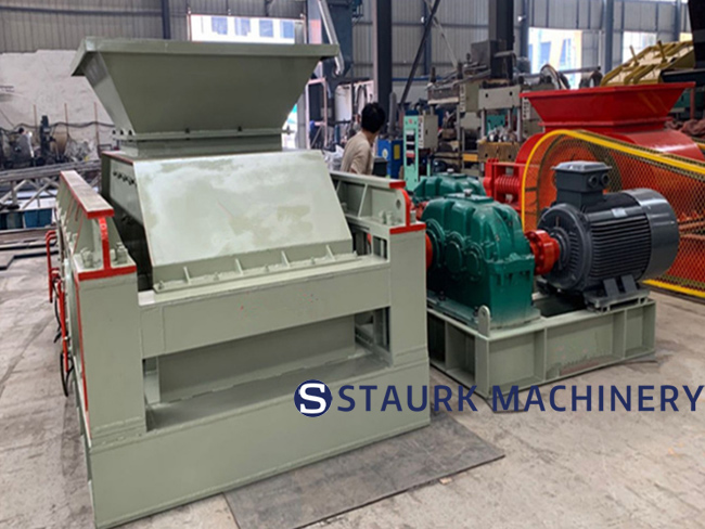 China roll crusher coal stone ore double roller crusher for sale