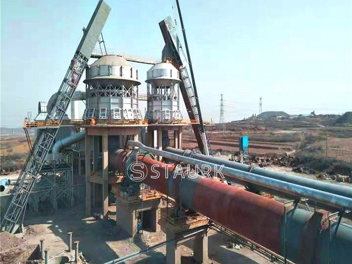 China Lime rotary kiln, active lime production line factory
