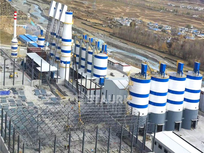 Vertical lime kiln, lime shaft kiln process plant manufacturer | China staurk