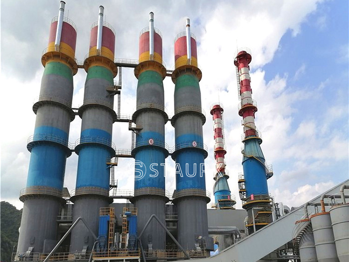 Vertical lime kiln, lime shaft kiln process plant manufacturer | China staurk