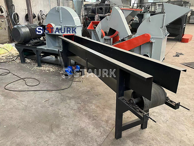 China wood chipper crush machine, 2 types tree chipper crusher - staurk