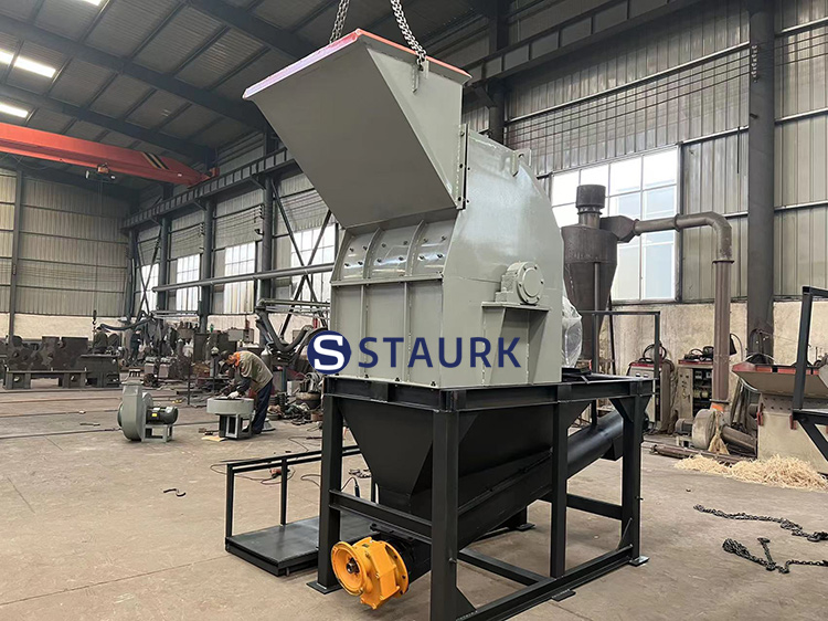 2 - 4 tph wood clip crusher wood sawdust machine made well