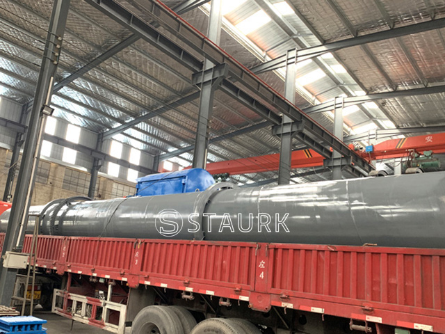 Wood sawdust dryer, China wood chip powder sawdust rotary dryer| staurk