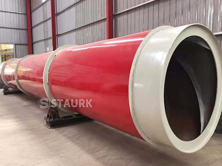 China Ball Clay rotary dryer, ball powder clay Slurry oven rotary dryer for sale