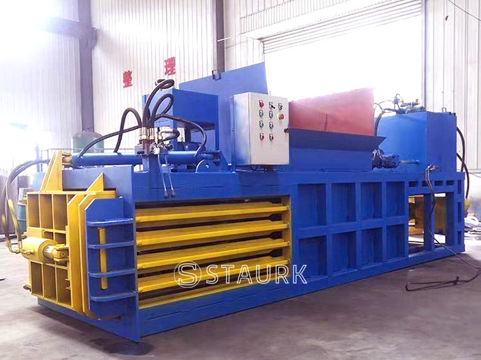 Cardboard paper baling press machine,briquette waste carton| China staurk