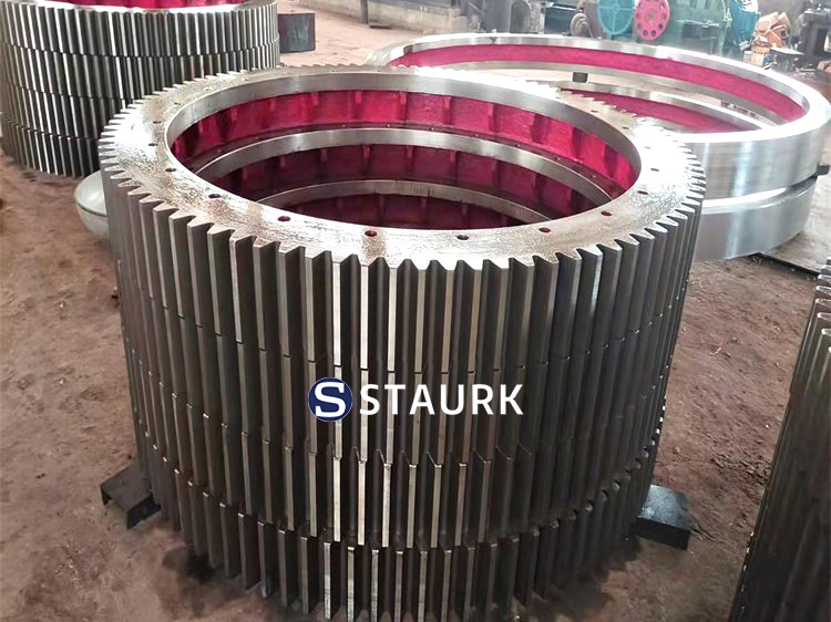 China ball mill gear manufacturer Pinion girth roll ring gear