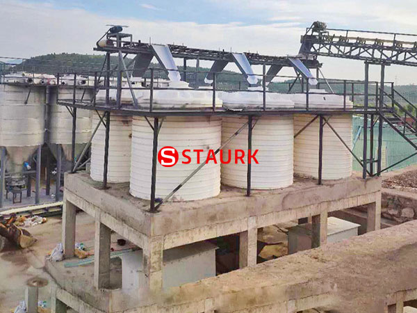 China Silica sand acid pickling