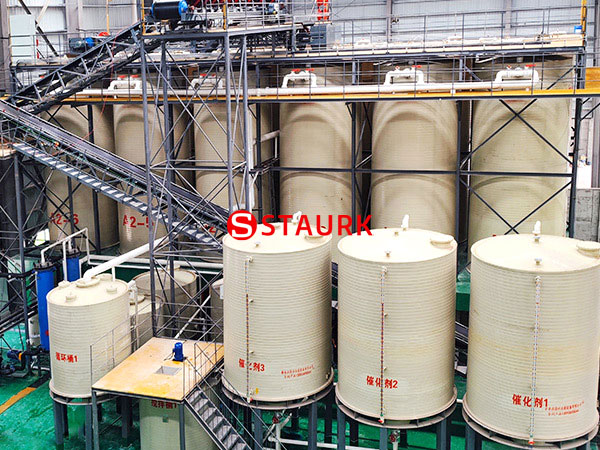 China Silica sand acid pickling