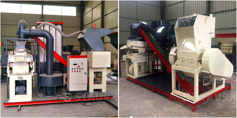 Copper wire recycling machine