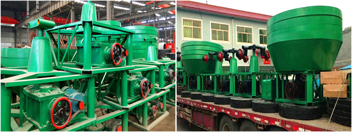 China wet pan mill