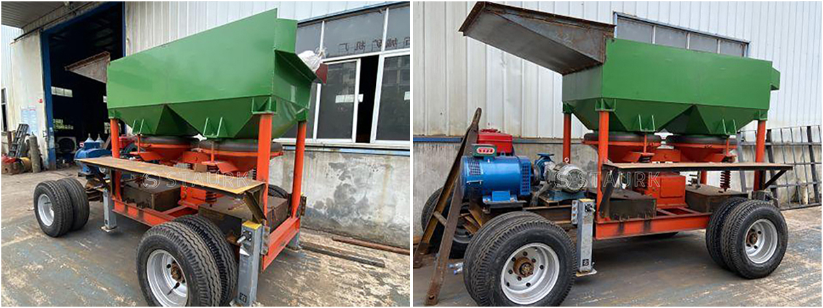 Mobile Jigger machine for sale