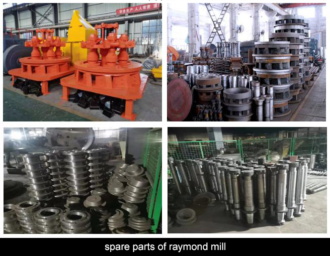 spare parts of raymond mill