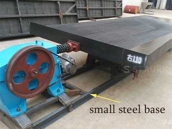 small steel base shaking table shaker table