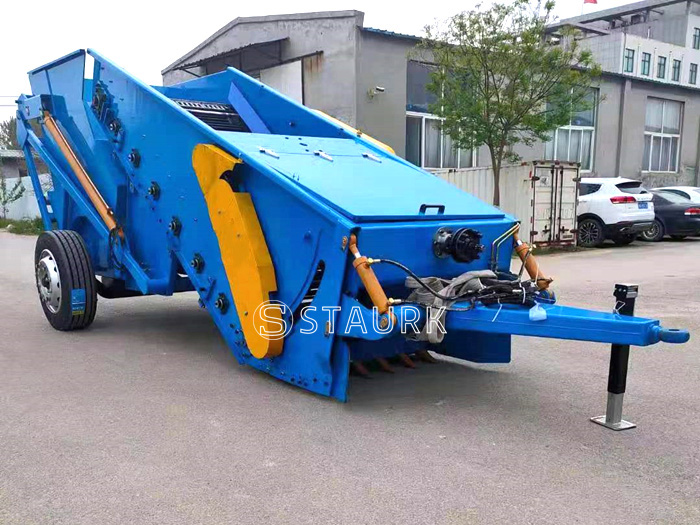 Soil stone separator , gravel soil sieve screen machine - stone picker