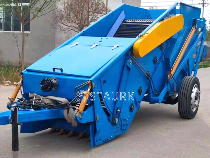 Soil stone separator , gravel soil sieve screen machine - stone picker