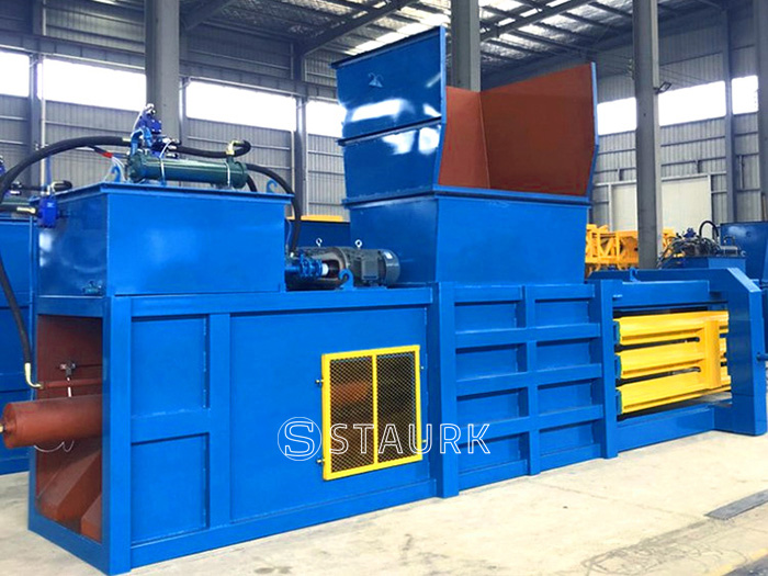 China Horizontal Paper baling press machine