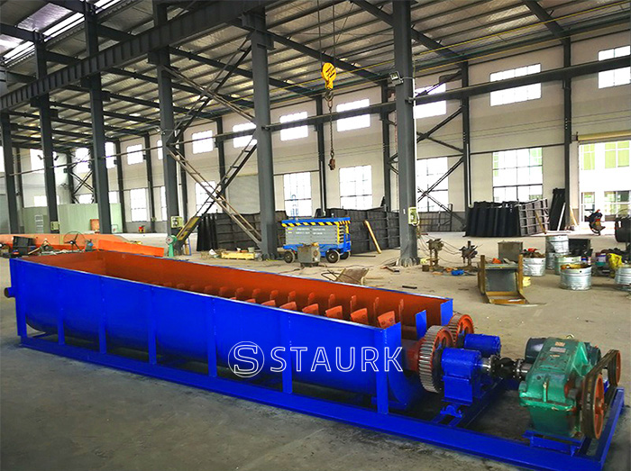 30tph log washer 540 to Asia Oman manganese stone sand washing machine customer