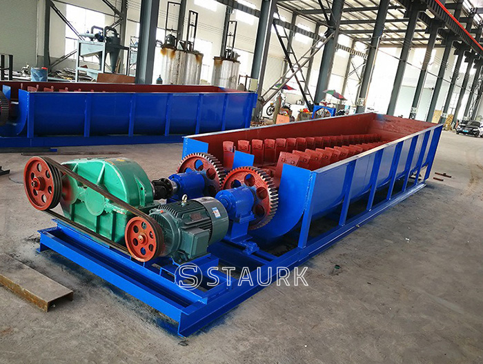 30tph log washer 540 to Asia Oman manganese stone sand washing machine customer