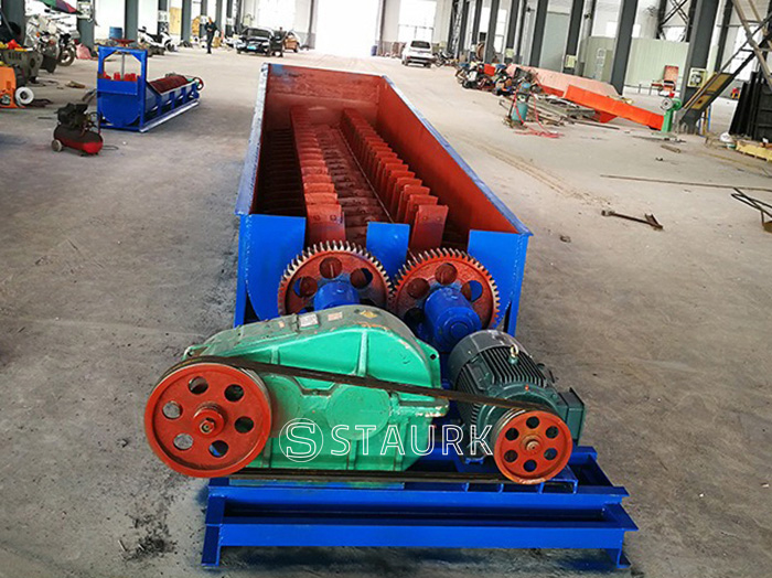 30tph log washer 540 to Asia Oman manganese stone sand washing machine customer