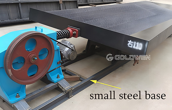 small steel base shaking table shaker table