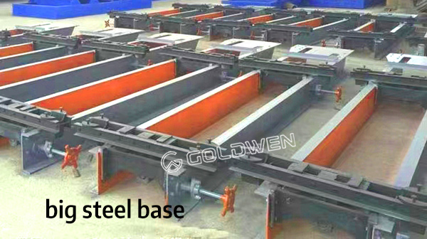 big steel base shaking table shaker table