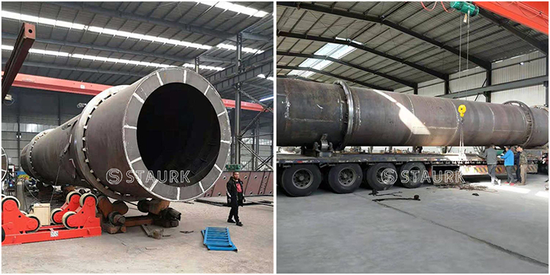 Iron Ore rotary dryer