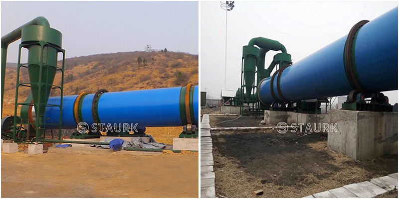 Aluminum Oxide rotary dryer