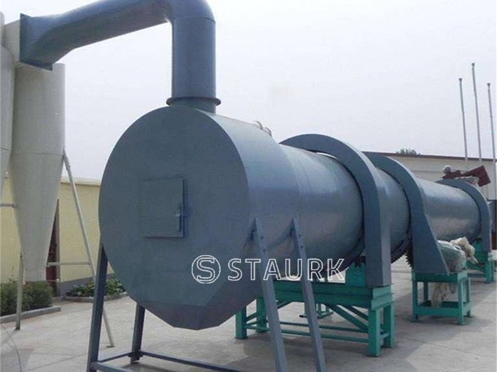 China Silver ore rotary dryer, Silver mining powder concentrates rotary dryer plant