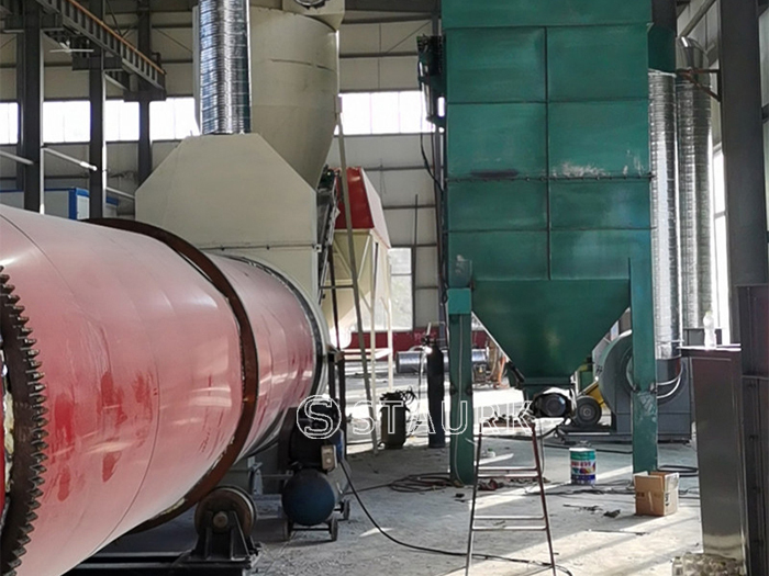 China Zinc Ore Concentrates rotary dryer plant for sale zinc mining powder clay dryer